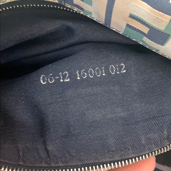 FENDI MULTI-COLOR ZUCCA TOTE - Picture 8 of 8